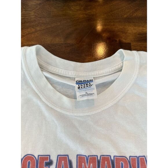 Once‎ a Marine T-Shirt with Color Choice - 100% Cotton Gildan, Semper Fidelis - Picture 2 of 4